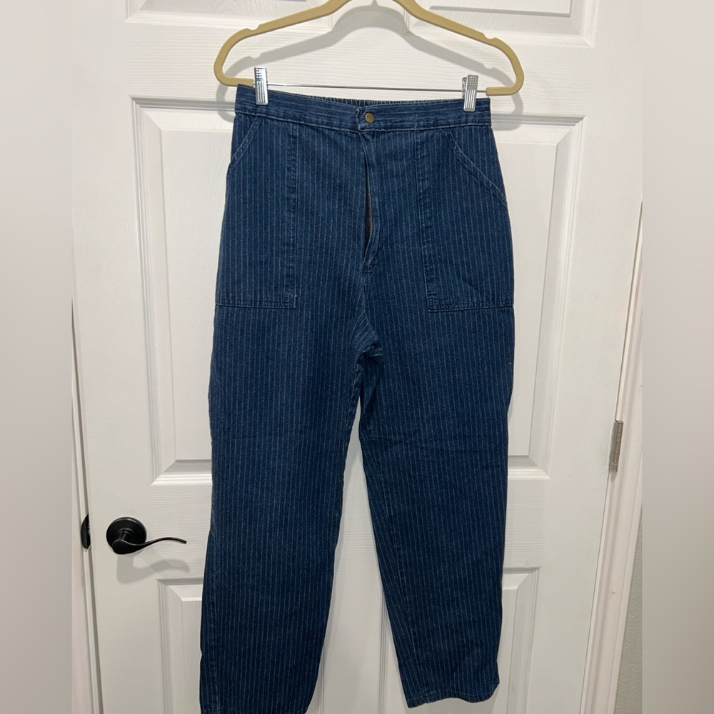 Vintage‎ 1980s Carriage Court Fit Jeans Straight Wide Leg Size 16 Made in USA